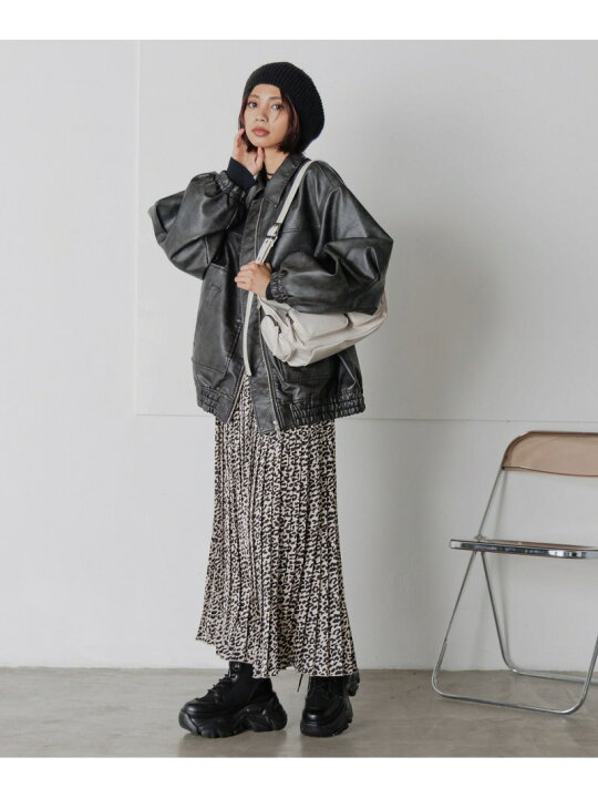 楽天市場】サンドヴィンテージレザーブルゾン PAGEBOY ページボーイ 