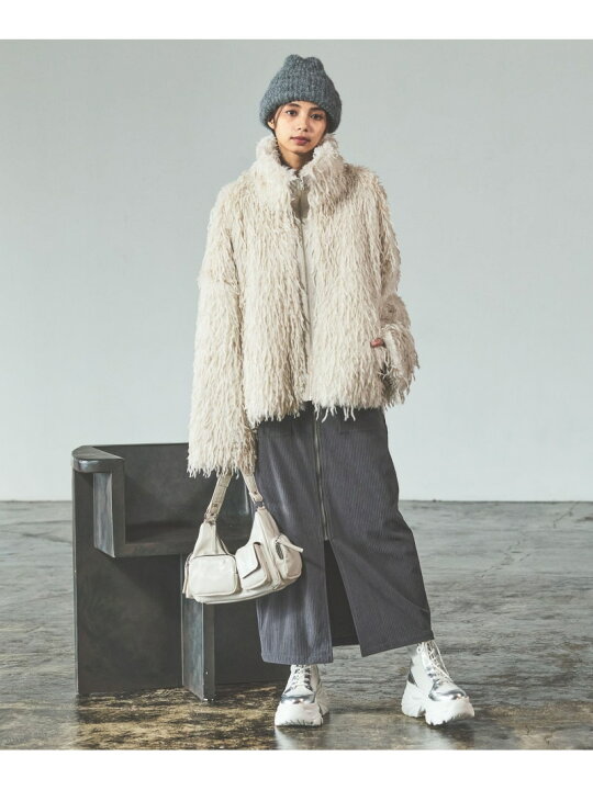 楽天市場】【SALE／28%OFF】フェザーファーブルゾン PAGEBOY ページ 