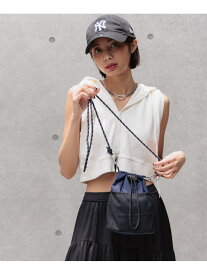 【SALE／45%OFF】カラビナナイロンキンチャクバッグ PAGEBOY ページボーイ バッグ ショルダーバッグ ネイビー ブラック レッド【RBA_E】[Rakuten Fashion]