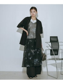 【SALE／66%OFF】スモークフラワーシアーワンピース PAGEBOY ページボーイ ワンピース・ドレス ワンピース ブラック グレー【RBA_E】[Rakuten Fashion]