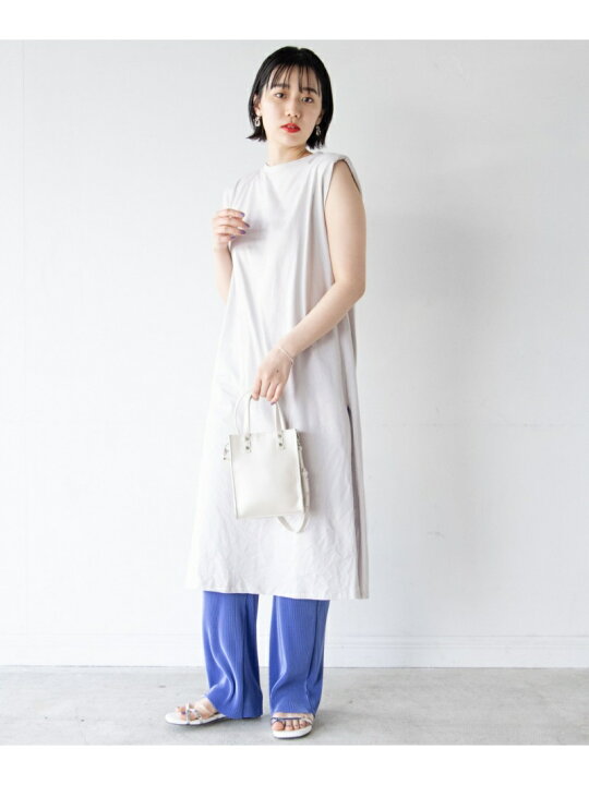 楽天市場 Sale 59 Off ショルダーパッドop Pageboy ページボーイ ワンピース ノースリーブワンピース グレー ブラック Rba E Rakuten Fashion Pageboy