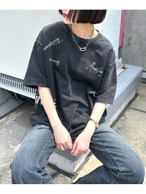 アソートグラフィックミニウラケ PAGEBOY ページボーイ トップス カットソー・Tシャツ ネイビー グレー ホワイト【送料無料】[Rakuten Fashion]