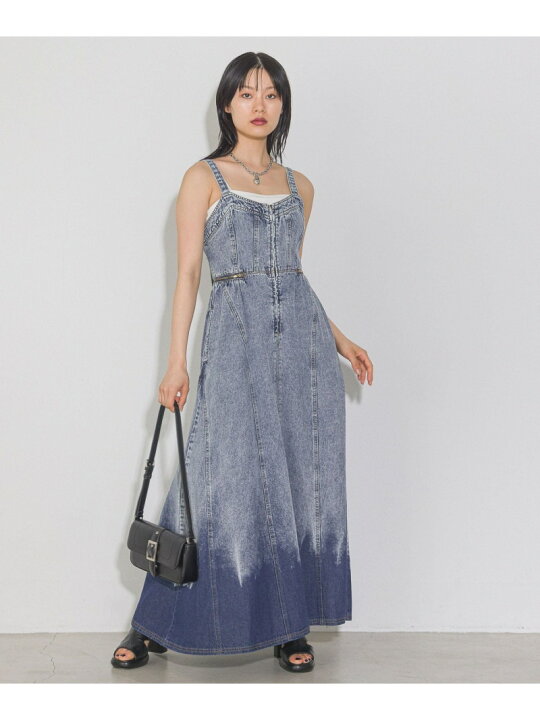 楽天市場】【SALE／47%OFF】サイドZIPデニムワンピース PAGEBOY ページ 