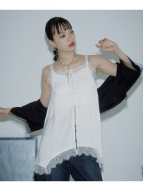 【SALE／64%OFF】レースドッキングホックキャミ PAGEBOY ページボーイ ワンピース・ドレス チュニック ホワイト ブラック【RBA_E】[Rakuten Fashion]