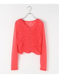 【SALE／55%OFF】エスパンディシャーリング PAGEBOY ページボーイ トップス カーディガン ブラック ホワイト ネイビー【RBA_E】[Rakuten Fashion]