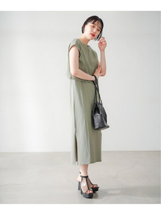楽天市場 Sale 62 Off 2wayトップスsetop Pageboy ページボーイ ワンピース ノースリーブワンピース グリーン グレー ブラック Rba E Rakuten Fashion Pageboy