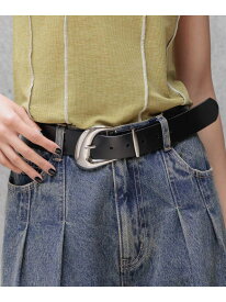 ヴィンテージバックルベルト PAGEBOY ページボーイ ファッション雑貨 ベルト ブラック ブラウン[Rakuten Fashion]