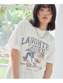 【SALE／19%OFF】【PBLIM】スケボーキッズT PAGEBOYLIM ページボーイ トップス カットソー・Tシャツ ホワイト ネイビー【RBA_E】【送料無料】[Rakuten Fashion]