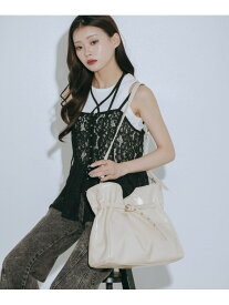 【SALE／50%OFF】ハトメベルトトートバッグ PAGEBOY ページボーイ バッグ トートバッグ ブラック ホワイト【RBA_E】【送料無料】[Rakuten Fashion]