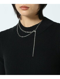 コンビYネックレス PAGEBOY ページボーイ アクセサリー・腕時計 ネックレス シルバー ブラック[Rakuten Fashion]
