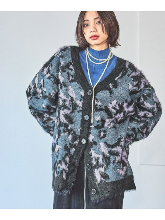 楽天市場】【SALE／24%OFF】アートフラワーシャギーカーディガン 