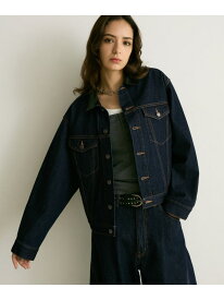 【SALE／24%OFF】レザーカラーステッチGジャン PAGEBOYLIM ページボーイ ジャケット・アウター デニムジャケット ブルー ブラック【RBA_E】【送料無料】[Rakuten Fashion]
