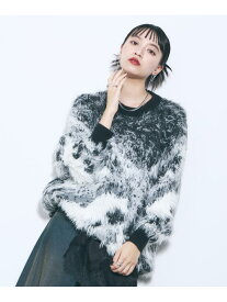 ランドスケーププルオーバー PAGEBOY ページボーイ トップス ニット ホワイト グレー ブラック【送料無料】[Rakuten Fashion]