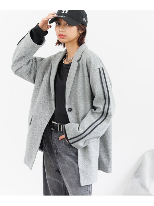 楽天市場】【SALE／47%OFF】ヘリンボーンジャケット PAGEBOY ページ 