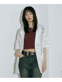 【SALE／66%OFF】クラフトレースWジャケット PAGEBOY ページボーイ ジャケット・アウター テーラードジャケット・ブレザー ホワイト ブラック【RBA_E】[Rakuten Fashion]