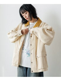 【SALE／63%OFF】【PBLIM】ハイショクワークジャケット PAGEBOYLIM ページボーイ ジャケット・アウター ブルゾン・ジャンパー カーキグリーン ブラック ホワイト【RBA_E】【送料無料】[Rakuten Fashion]