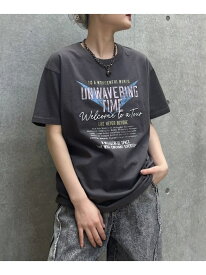 アソートグラフィックルーズT PAGEBOY ページボーイ トップス カットソー・Tシャツ グレー ホワイト ブラック ブルー[Rakuten Fashion]