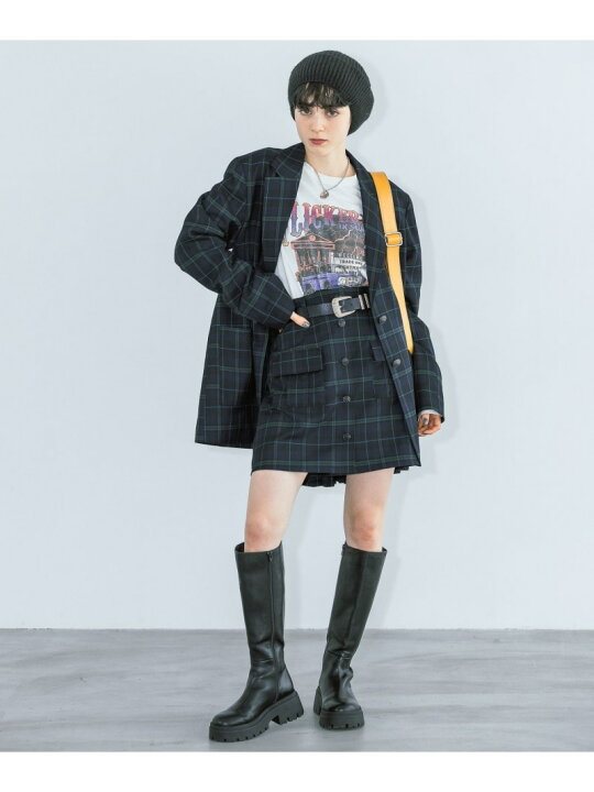 楽天市場】【SALE／40%OFF】(W)チェックブレザーJKT PAGEBOY ページ 