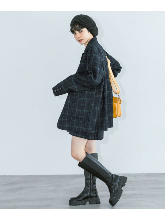 楽天市場】【SALE／40%OFF】(W)チェックブレザーJKT PAGEBOY ページ 