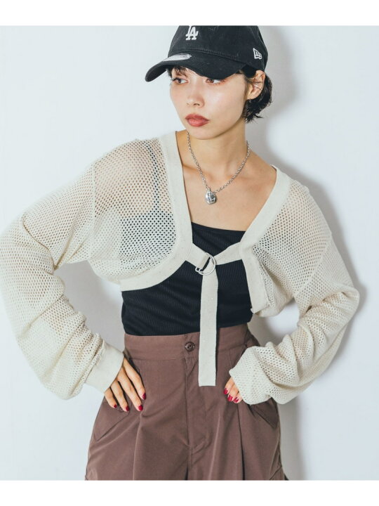 楽天市場】【SALE／52%OFF】スパンコールメッシュボレロ PAGEBOY 