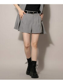 【SALE／28%OFF】バスケットショートパンツ PAGEBOY ページボーイ パンツ その他のパンツ グレー ブラック【RBA_E】【送料無料】[Rakuten Fashion]