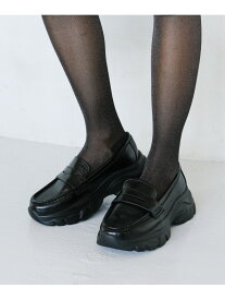 アツゾココインローファー PAGEBOY ページボーイ シューズ・靴 ローファー ブラック【送料無料】[Rakuten Fashion]