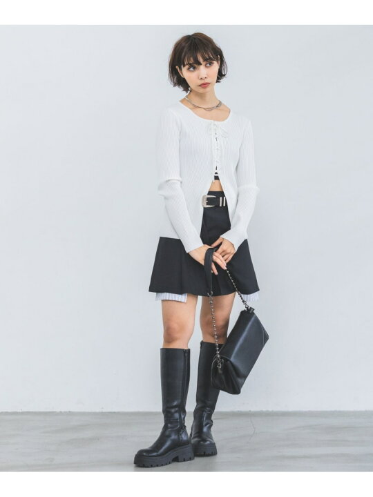楽天市場】【SALE／36%OFF】サイドゴアロングブーツ PAGEBOY ページ 
