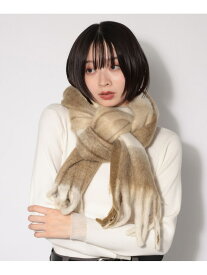 【SALE／54%OFF】フリンジチェックストール PAGEBOY ページボーイ ファッション雑貨 マフラー・ストール・ネックウォーマー ベージュ ブラック【RBA_E】[Rakuten Fashion]