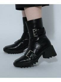 ハトメシャークソールブーツ PAGEBOY ページボーイ シューズ・靴 ブーツ ブラック ブラウン【送料無料】[Rakuten Fashion]