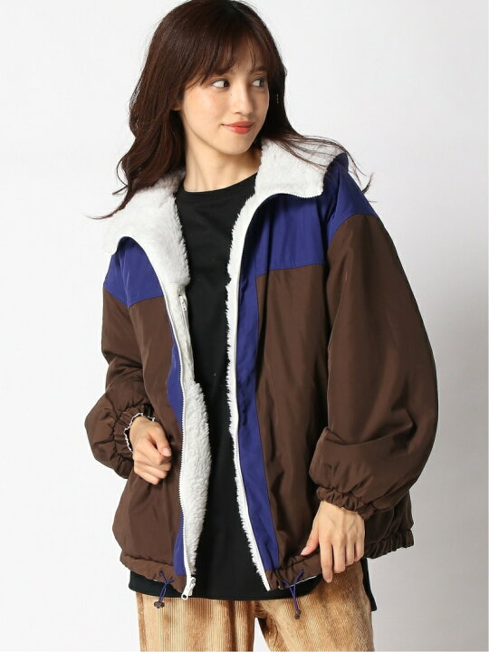 楽天市場】【SALE／27%OFF】ボアリバーシブルフードブルゾン PAGEBOY 