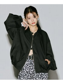 【SALE／30%OFF】レザーカラーバルーンブルゾン PAGEBOY ページボーイ ジャケット・アウター ブルゾン・ジャンパー ブラック ブラウン【RBA_E】【送料無料】[Rakuten Fashion]