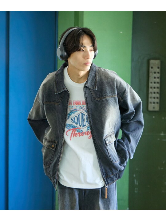 楽天市場】【SALE／50%OFF】【PBLIM】デニムジップブルゾン PAGEBOY 