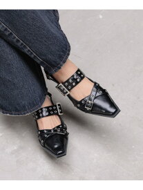 【SALE／22%OFF】ハトメベルトミュール PAGEBOY ページボーイ シューズ・靴 サンダル ブラック【RBA_E】【送料無料】[Rakuten Fashion]