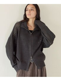【SALE／39%OFF】【PBLIM】メッシュドライバーズ PAGEBOYLIM ページボーイ トップス ニット グレー ブラック【RBA_E】【送料無料】[Rakuten Fashion]