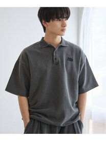 【SALE／44%OFF】【PBLIM】ピグメントルーズポロ PAGEBOYLIM ページボーイ トップス カットソー・Tシャツ グレー ブラウン【RBA_E】【送料無料】[Rakuten Fashion]