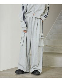 【SALE／57%OFF】スウェットトラックパンツ PAGEBOYLIM ページボーイ パンツ ジャージ・スウェットパンツ グレー ブラック カーキグリーン【RBA_E】【送料無料】[Rakuten Fashion]