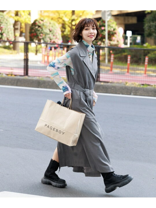 楽天市場】【SALE／37%OFF】マルチWAYトレンチ PAGEBOY ページボーイ 