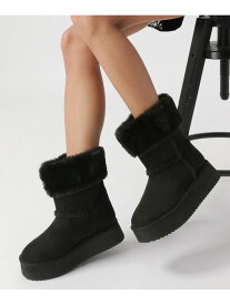 【SALE／61%OFF】アツゾコムートンブーツ PAGEBOY ページボーイ シューズ・靴 ブーツ ブラック ベージュ【RBA_E】【送料無料】[Rakuten Fashion]