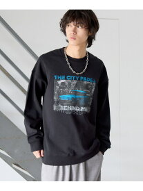 【SALE／50%OFF】【PBLIM】クラシックカースウェット PAGEBOYLIM ページボーイ トップス スウェット・トレーナー ブラック グレー ネイビー【RBA_E】【送料無料】[Rakuten Fashion]