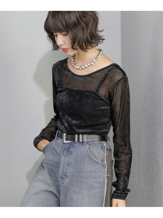 楽天市場】【SALE／32%OFF】ベロアチュールロングスリーブ PAGEBOY 