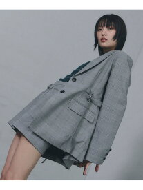 クラシックセットアップジャケット PAGEBOY ページボーイ ジャケット・アウター テーラードジャケット・ブレザー ブラック グレー ブラウン【送料無料】[Rakuten Fashion]