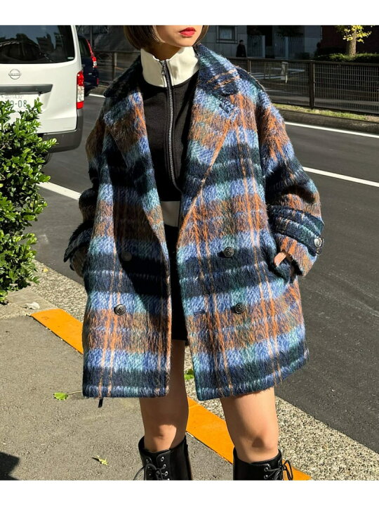 楽天市場】【SALE／33%OFF】シャギーブレザーコート PAGEBOY ページ 