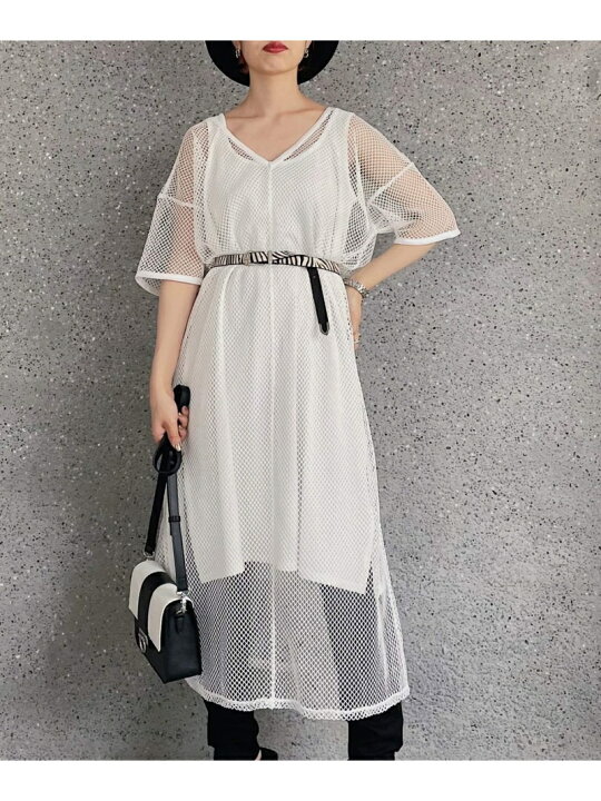 楽天市場 ネットレースsetop Pageboy ページボーイ ワンピース 半袖ワンピース ホワイト ブラック 送料無料 Rakuten Fashion Pageboy