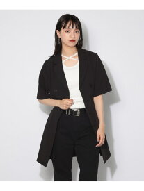 【SALE／33%OFF】テーラージャケットミニワンピース PAGEBOY ページボーイ ワンピース・ドレス チュニック ブラック【RBA_E】【送料無料】[Rakuten Fashion]