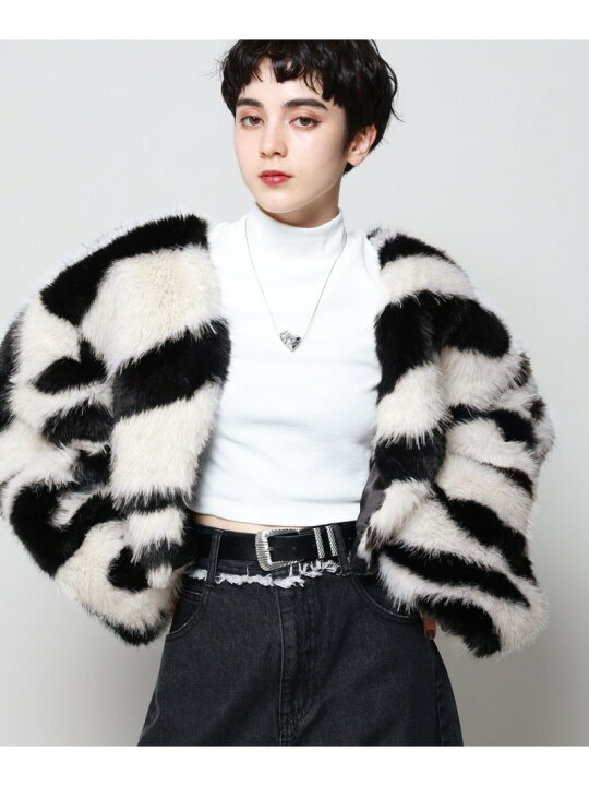 楽天市場】【SALE／47%OFF】(W)ボリュームファーブルゾン PAGEBOY 