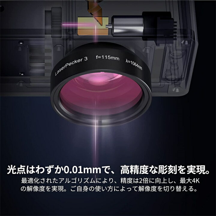 楽天市場】【正規販売店】LaserPecker3 レーザー彫刻機,金属 