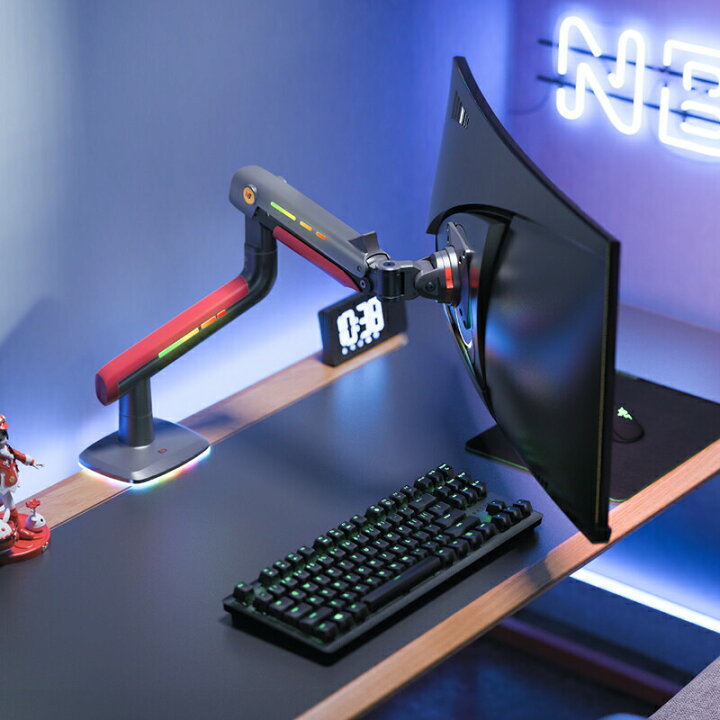 楽天市場】NB Gaming Monitor arm L50 ゲーミングモニターアーム 