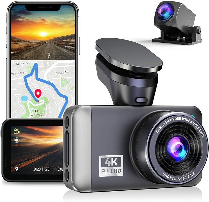 楽天市場 ドライブレコーダー 4k 前後カメラ 前4k 2 5k 後1080p 前後同時表示 録画 Wifi Gps搭載 Wdr機能 超鮮明夜間撮影 Sony Imx335 Cmosセンサー 電波干渉対策済 Led信号機対応 170 広角 ループ録画 32gb Sdカード付属 操作簡単 防水バックカメラ 日本語説明書 楽天市場 ドライブレコーダー 4k 前後カメラ 前4k 2 5k 後1080p 前後同時表示 録画 Wifi Gps搭載 Wdr機能 超鮮明夜間撮影 Sony Imx335 Cmosセンサー 電波干渉対策済 Led信号機対応 170 広角 ループ録画 32gb Sdカード付属 操作簡単 防水バックカメラ 日本語説明書