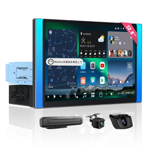 12.5C` QLED ATOTO AI VODIN_uDINΉAhChirԍڃXeI 8G+128G t[eBOfBXvCI[fBI 7.1.2TEhI[fBI 4G LTE CXCarPlayAndroid Auto
