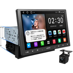 F7����d�l�i�����f�� ATOTO A5LG110T Android �J�[�i�r 10.1�C���`�t���[�e�B���O 2G+32G 2DIN��1DIN ���� QLED ���C�����XCarPlay Auto WiFi/Bluetooth/USB�e�U�����O ChatGPT��b �f���o�� 24�o���hEQ DSP�����A���v